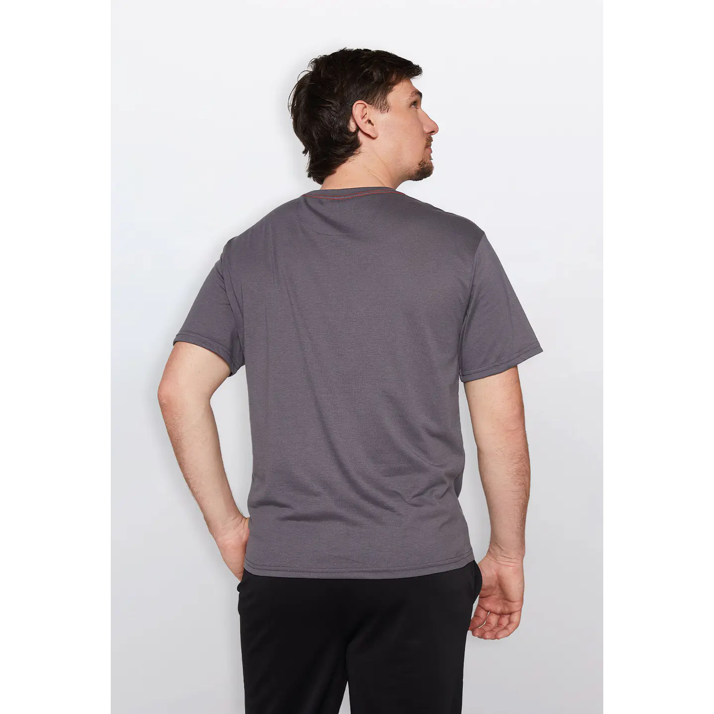 Polera Hombre Keep Rolling Gris Familyshop 3