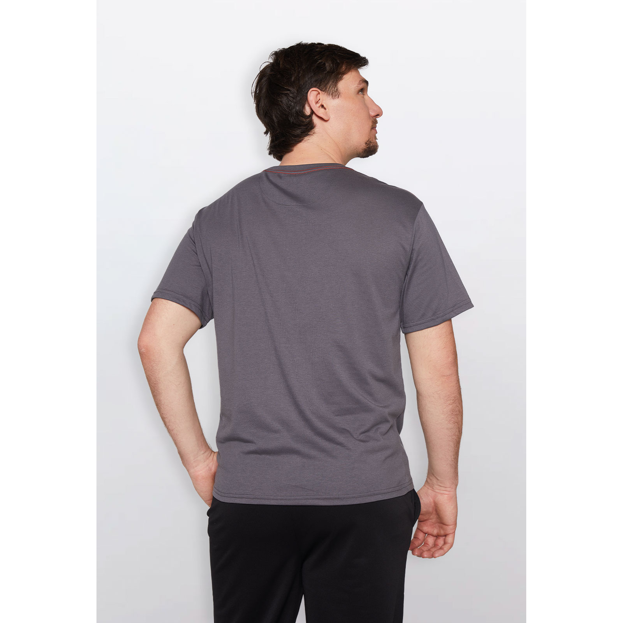 Polera Hombre Keep Rolling Gris Familyshop 3