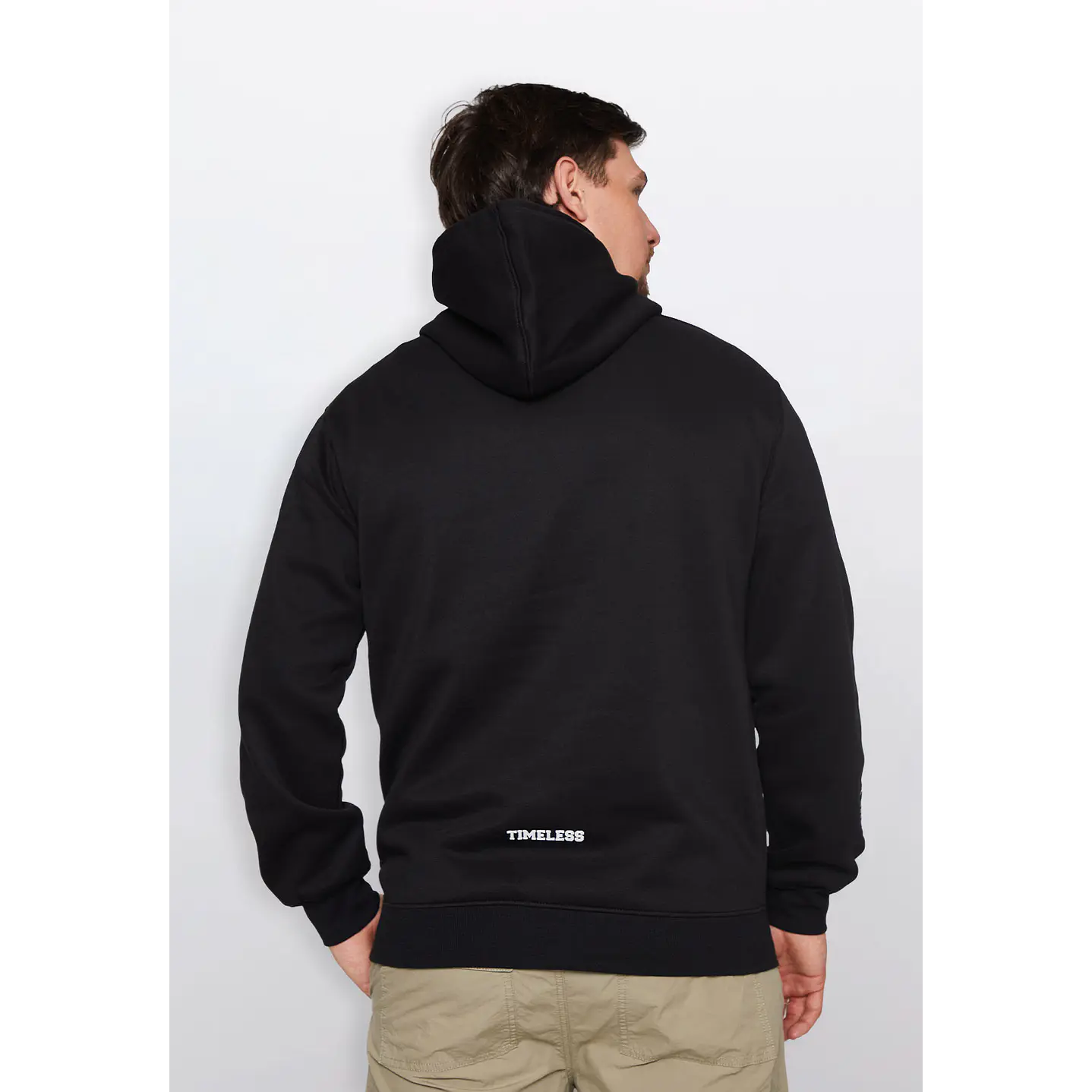 Polerón Hombre Con Gorro Negro Familyshop 3