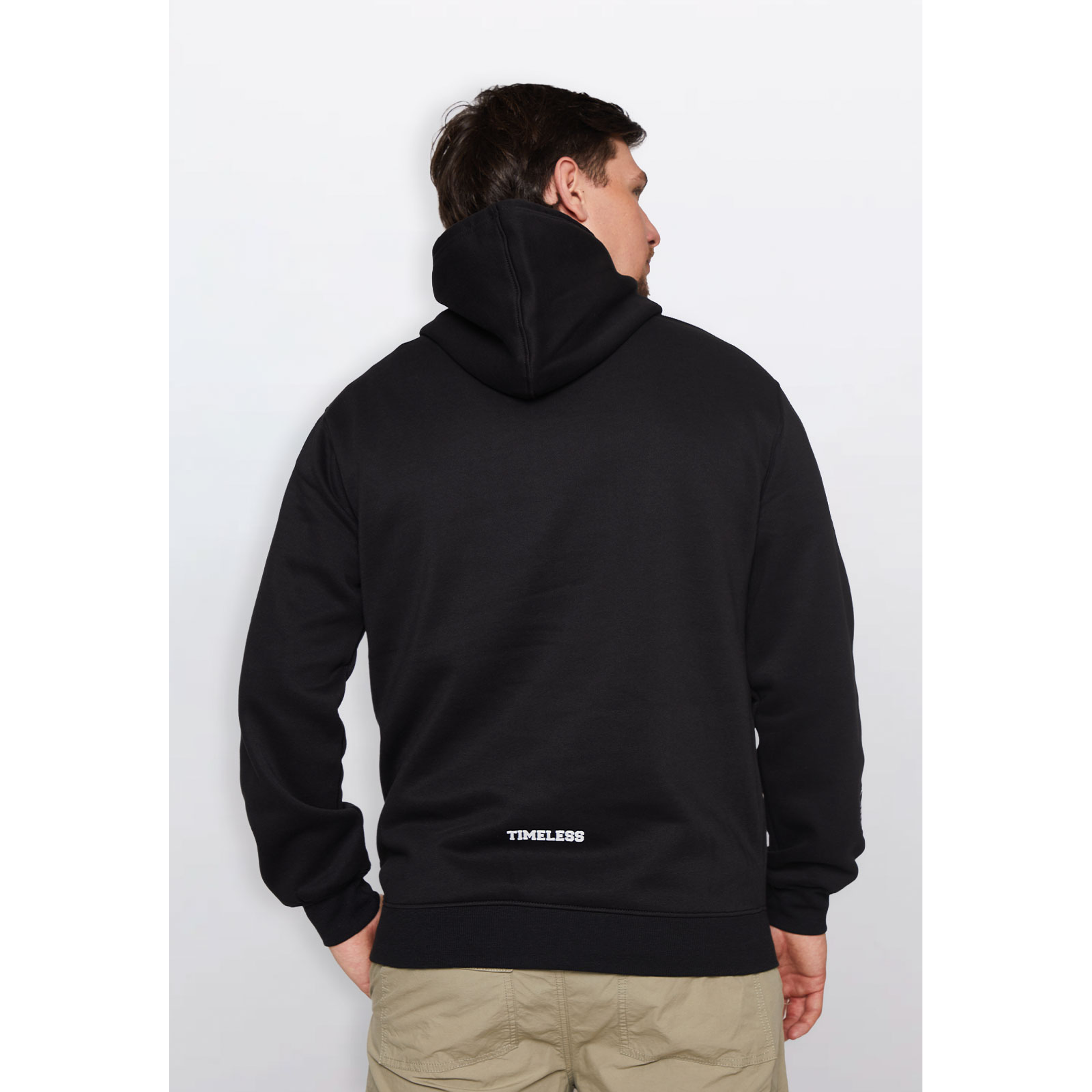 Polerón Hombre Con Gorro Negro Familyshop 3