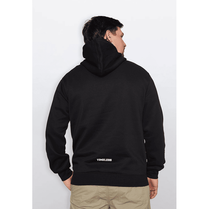 Polerón Hombre Con Gorro Negro Familyshop 3