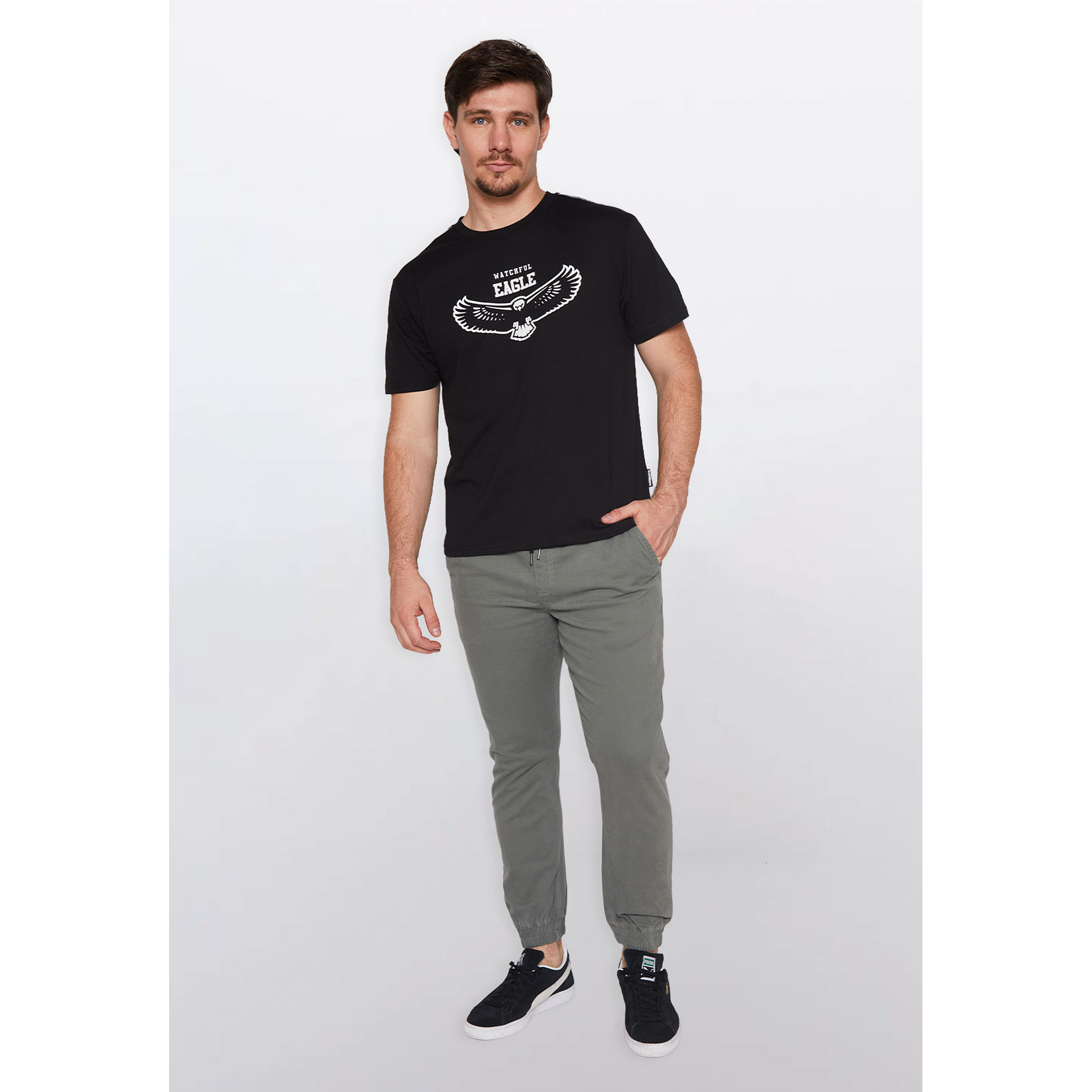 Pantalón Hombre Jogger Verde Familyshop 2