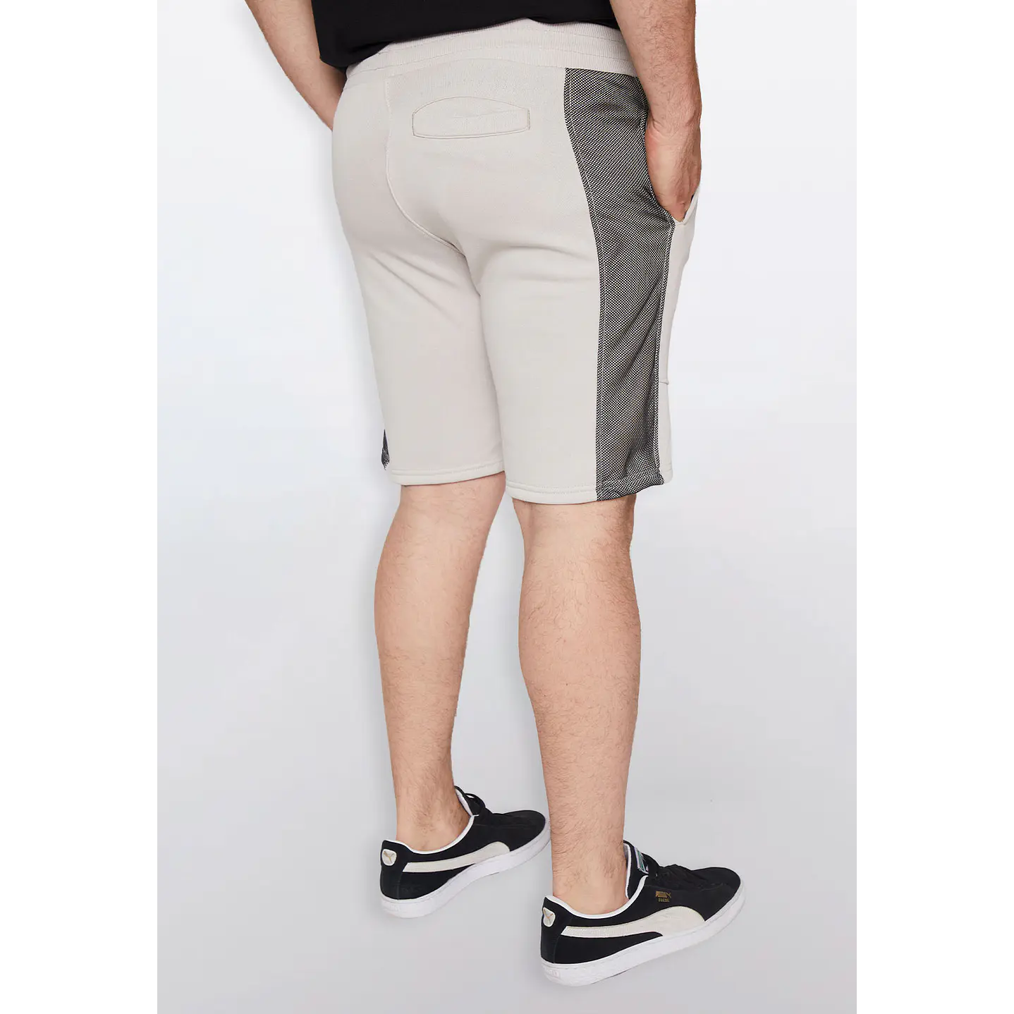 Bermuda Hombre Malla Gris Familyshop 3