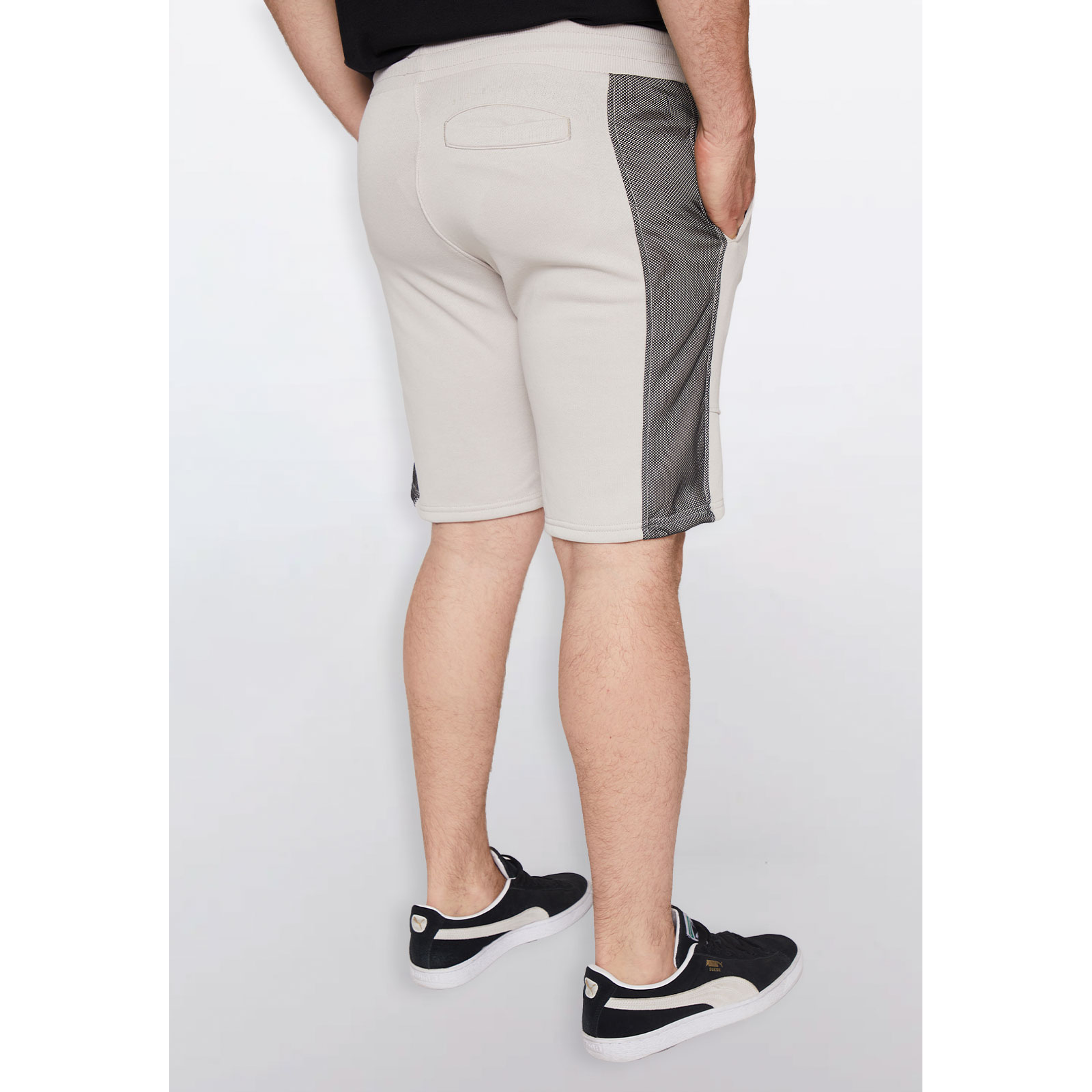 Bermuda Hombre Malla Gris Familyshop 3