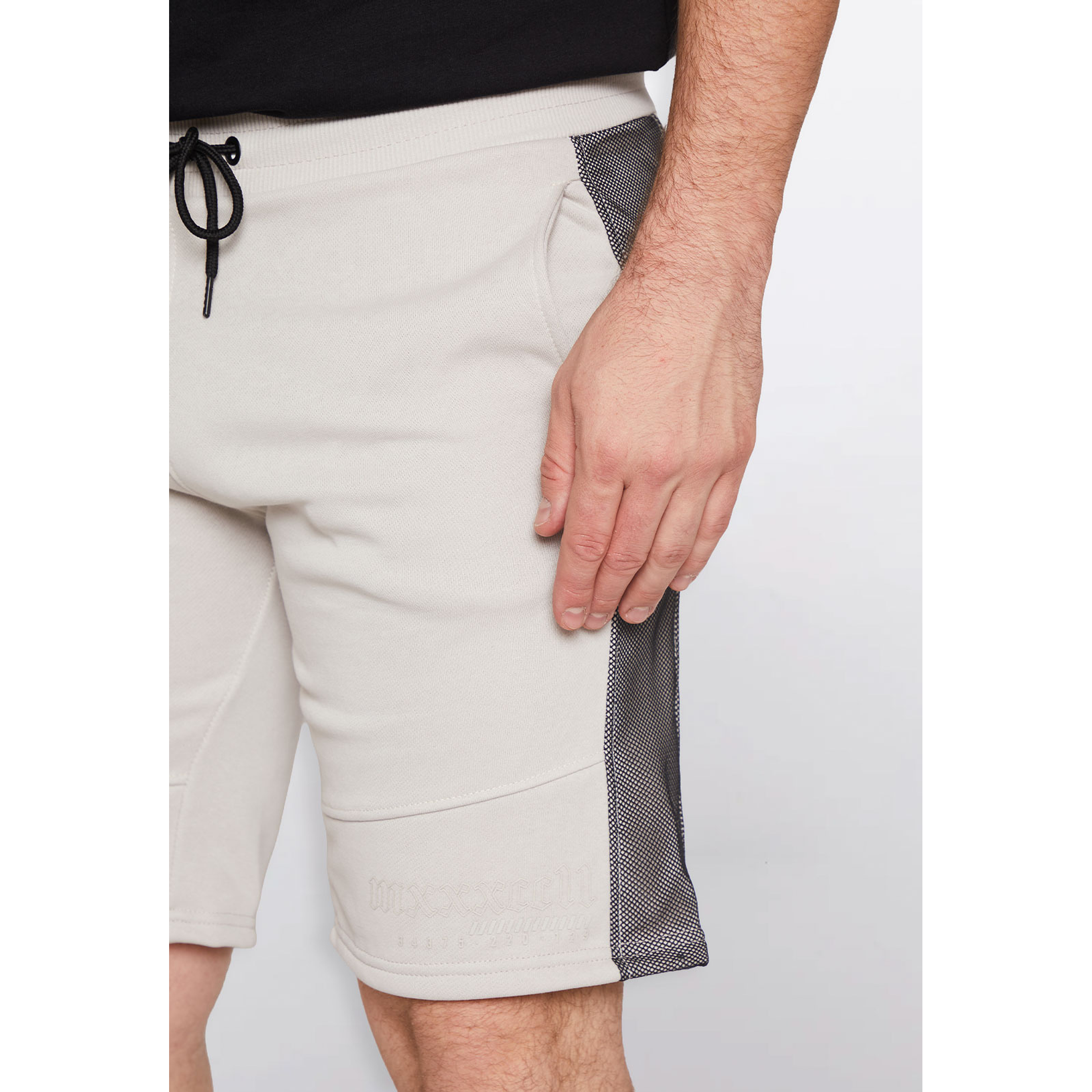 Bermuda Hombre Malla Gris Familyshop 4