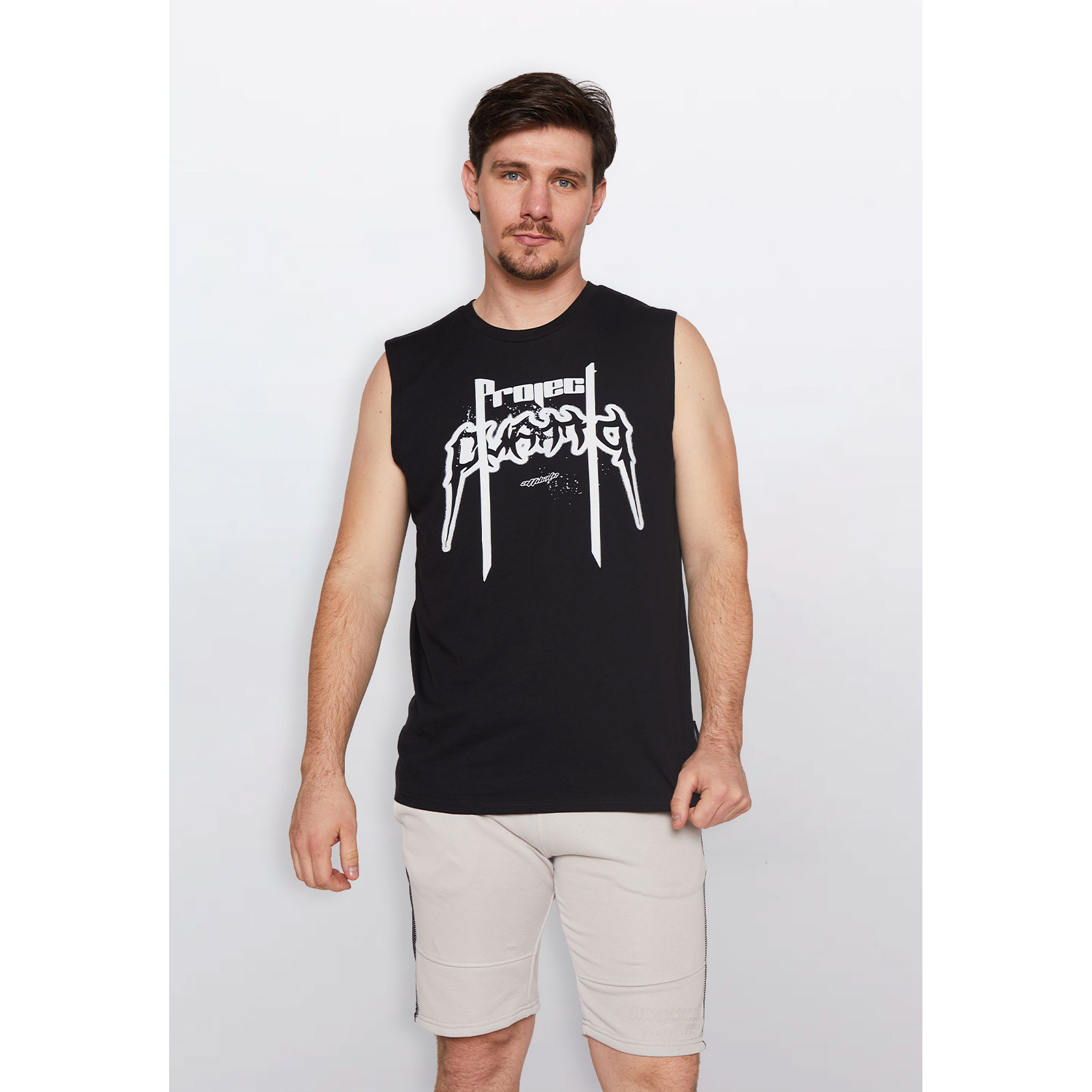 Polera Hombre Llamás Negro Familyshop 1