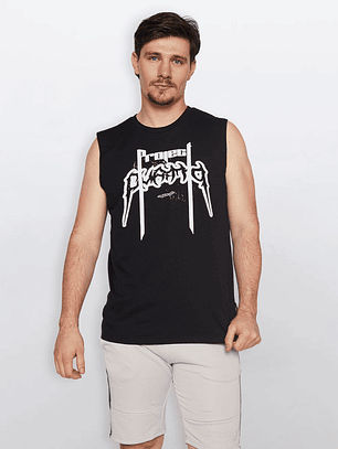 Polera Hombre Llamás Negro Familyshop