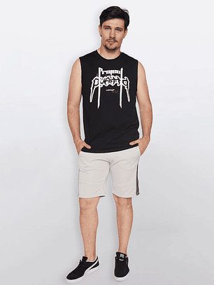 Polera Hombre Llamás Negro Familyshop