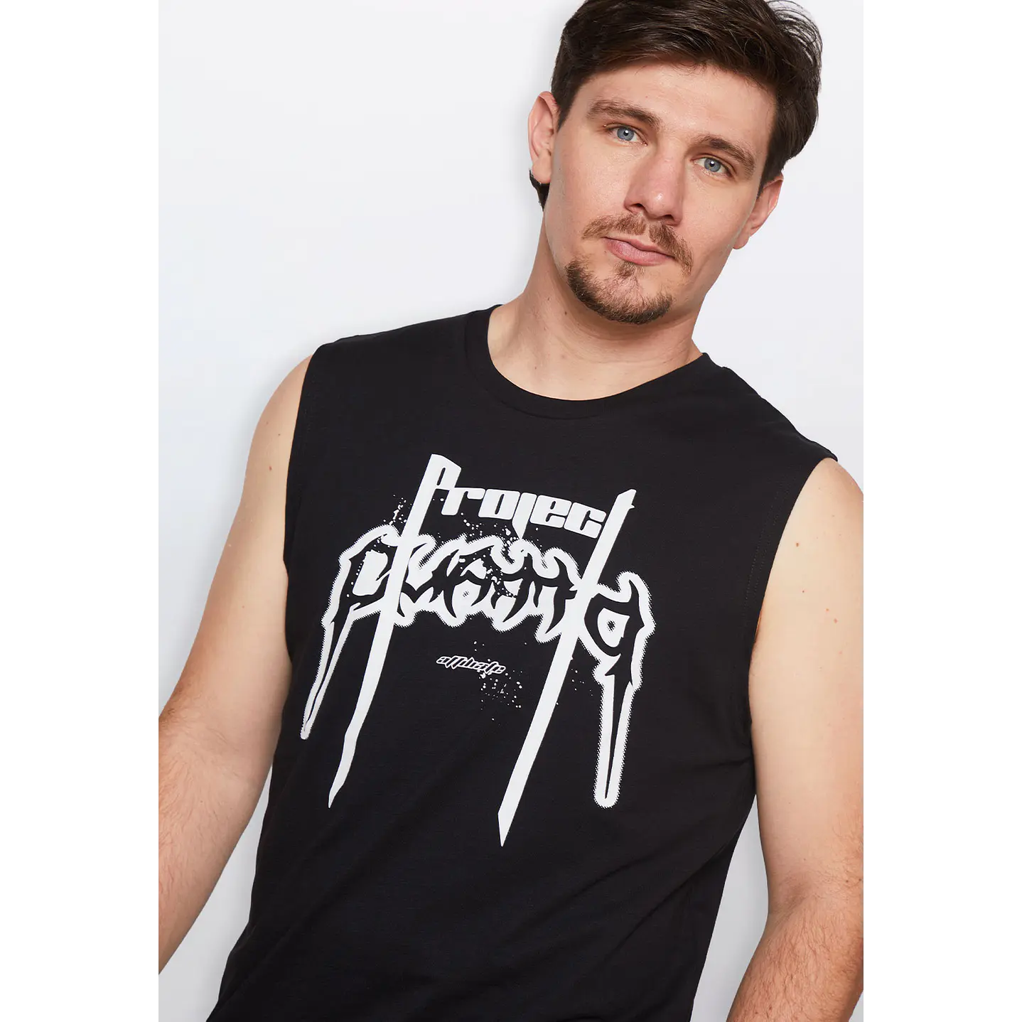 Polera Hombre Project Negro Familyshop 4