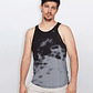 Polera Hombre Degrade Gris Familyshop - Miniatura 1