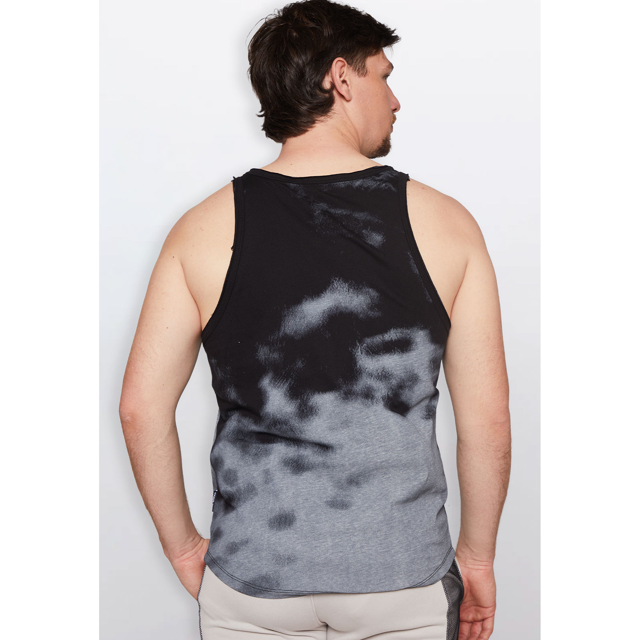 Polera Hombre Degrade Gris Familyshop 3