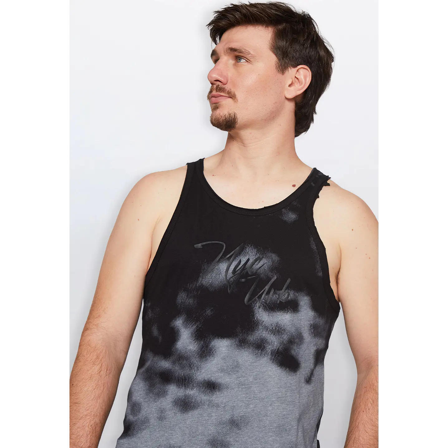 Polera Hombre Degrade Gris Familyshop 4