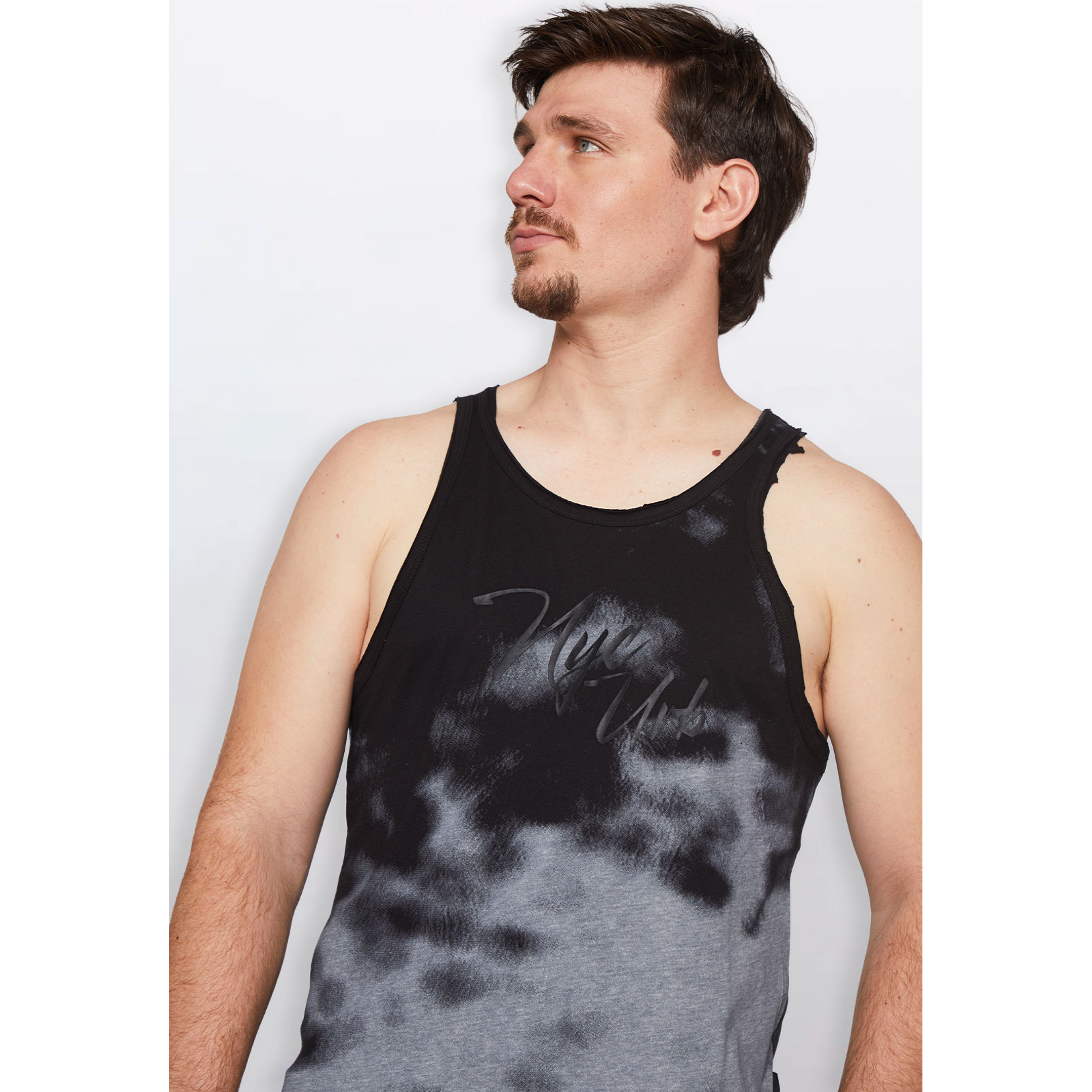 Polera Hombre Degrade Gris Familyshop 4