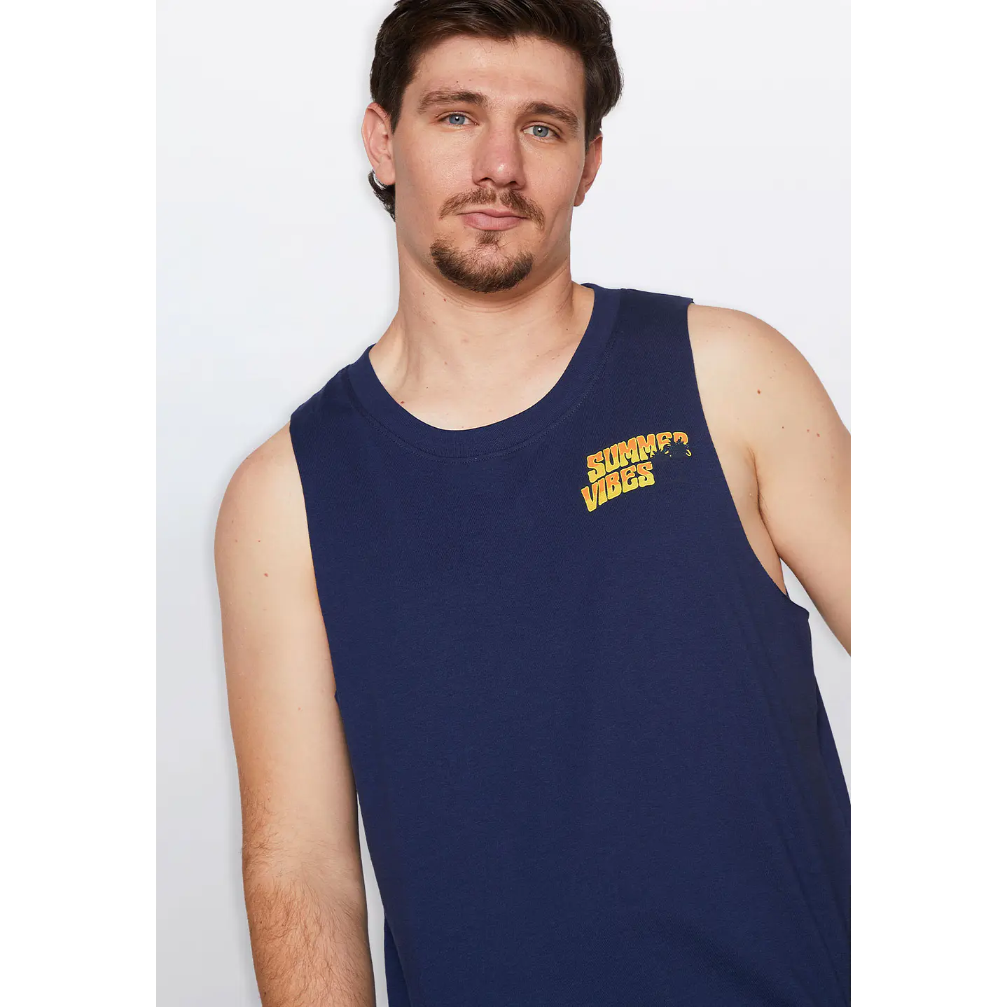 Polera Hombre Print Mar Azul Familyshop 4