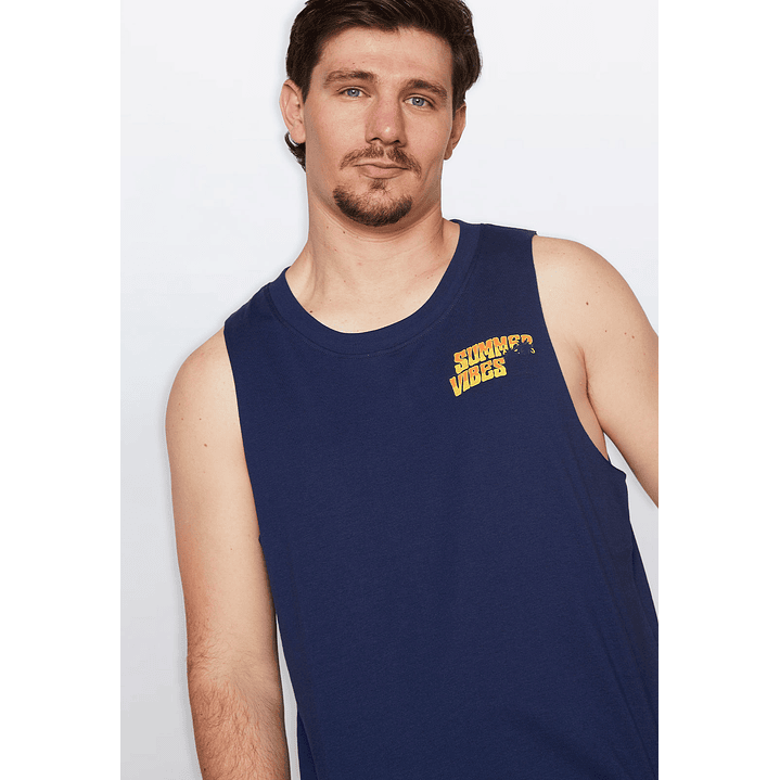 Polera Hombre Print Mar Azul Familyshop 4