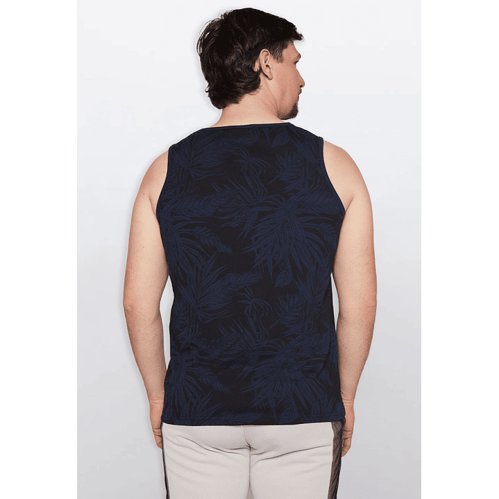 Polera Hombre Hoja Azul Familyshop 3
