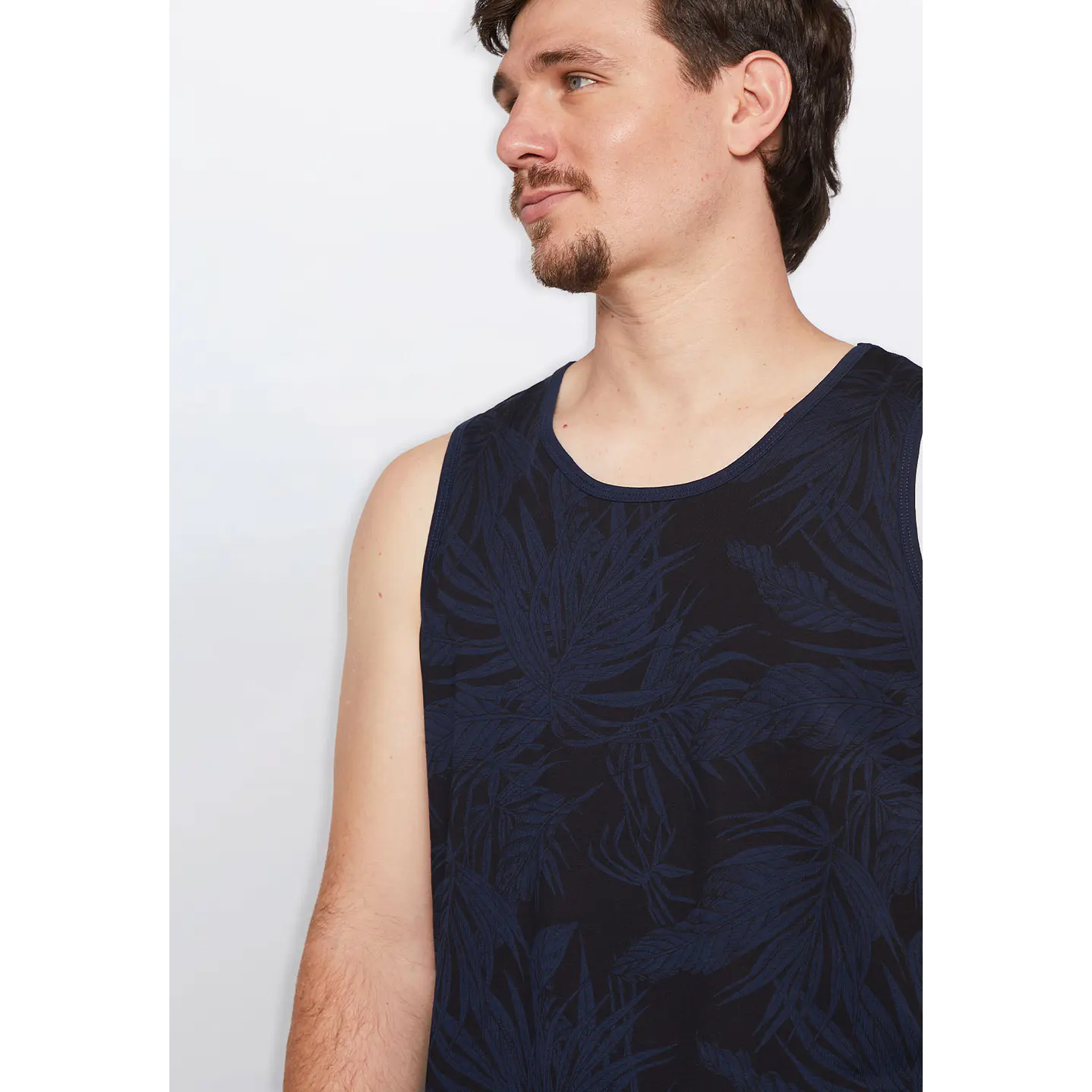 Polera Hombre Hoja Azul Familyshop 4