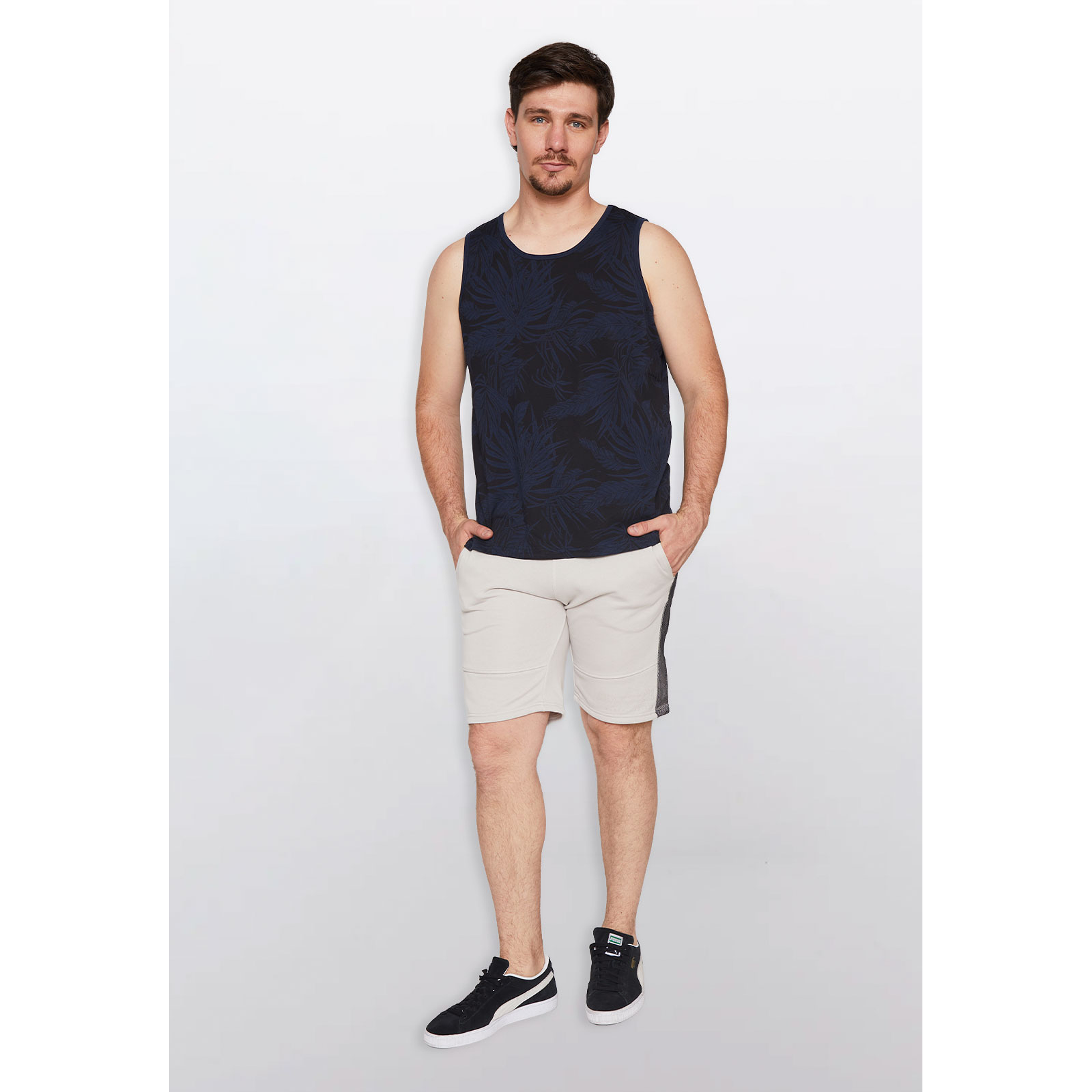 Polera Hombre Hoja Azul Familyshop 2