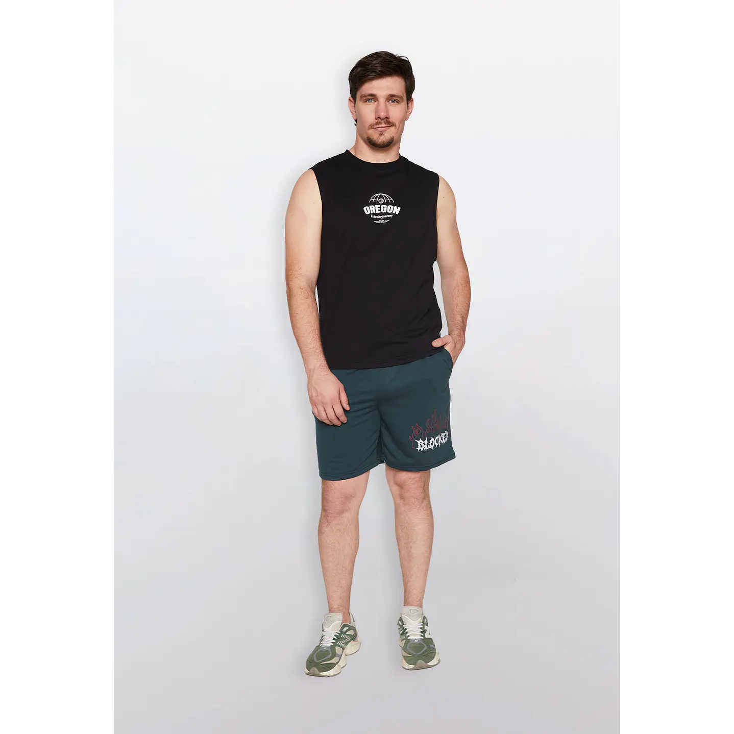 Polera Hombre Oregon Negro Familyshop 2