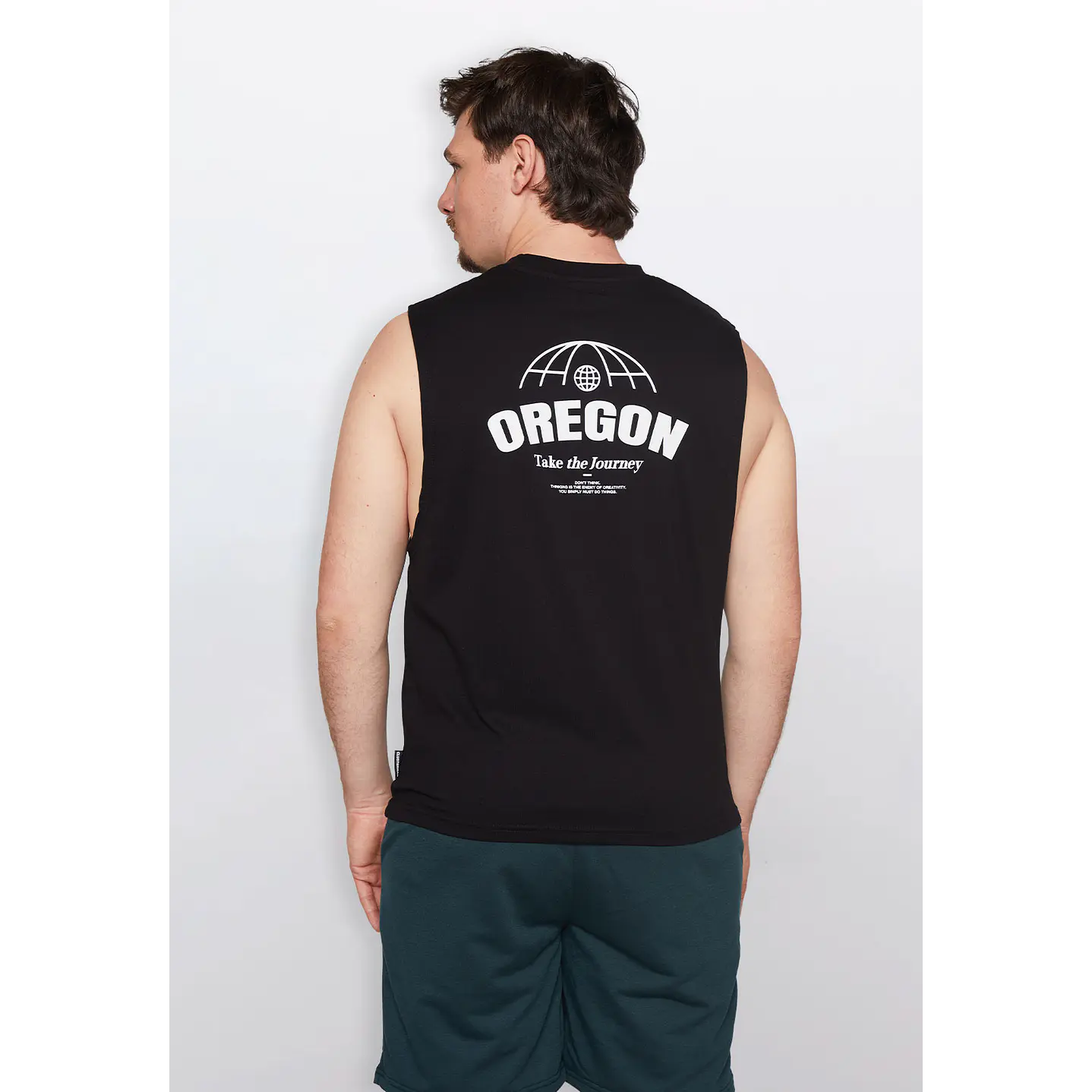 Polera Hombre Oregon Negro Familyshop 4