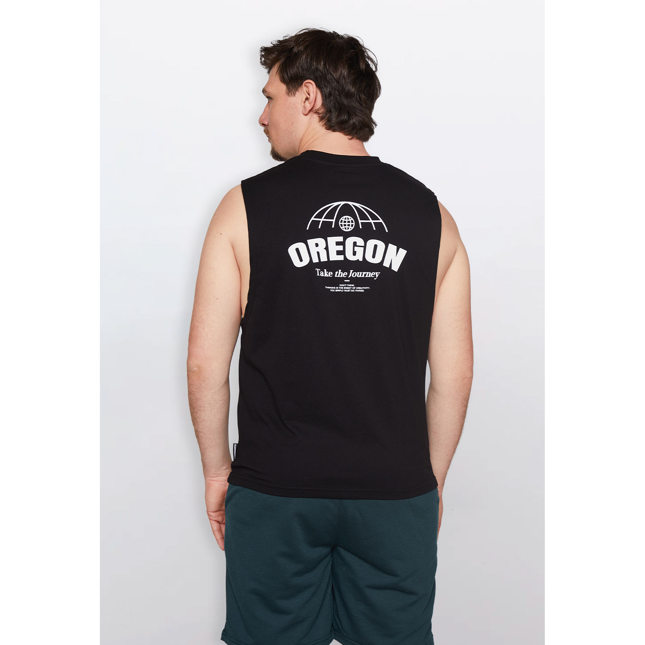 Polera Hombre Oregon Negro Familyshop 4