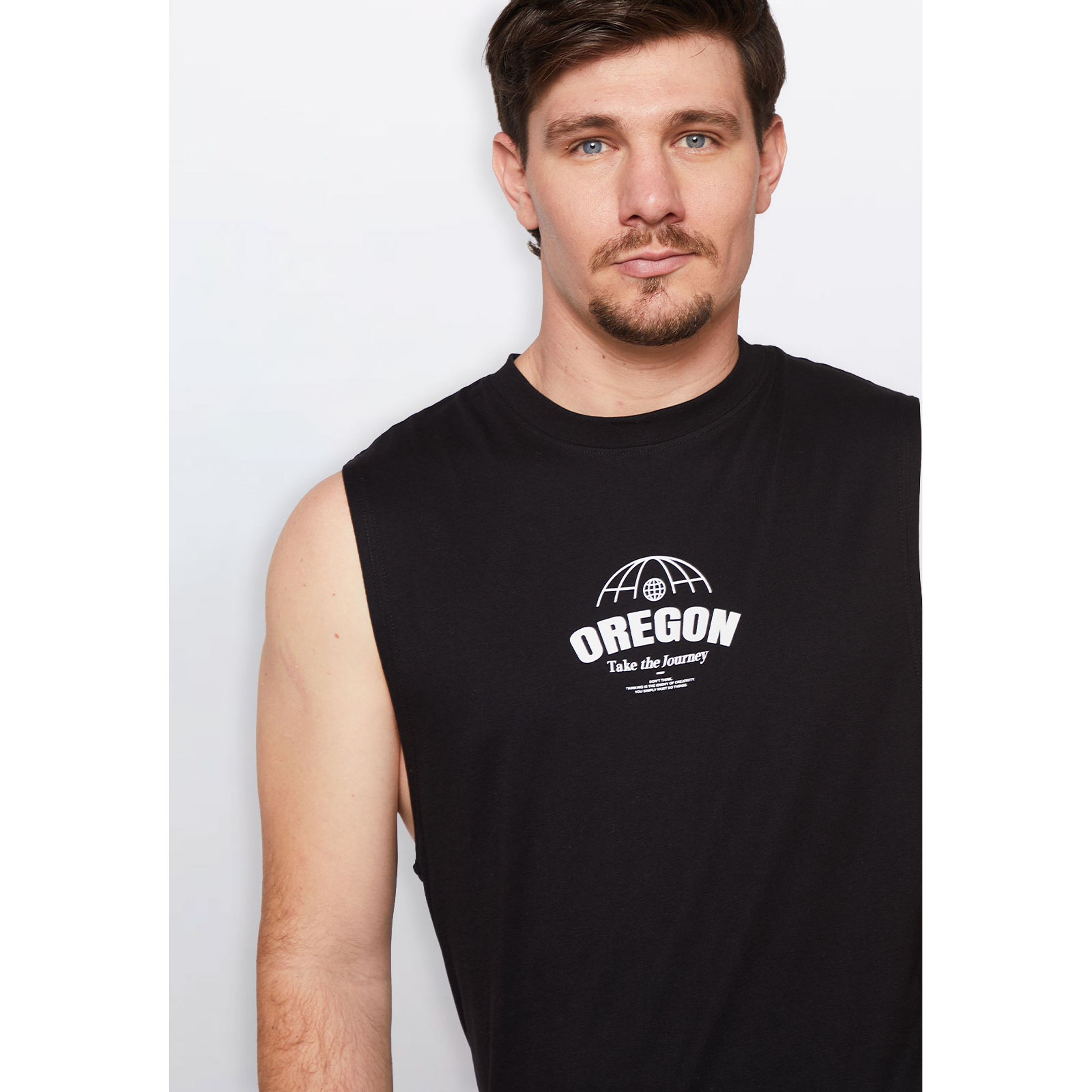 Polera Hombre Oregon Negro Familyshop 3