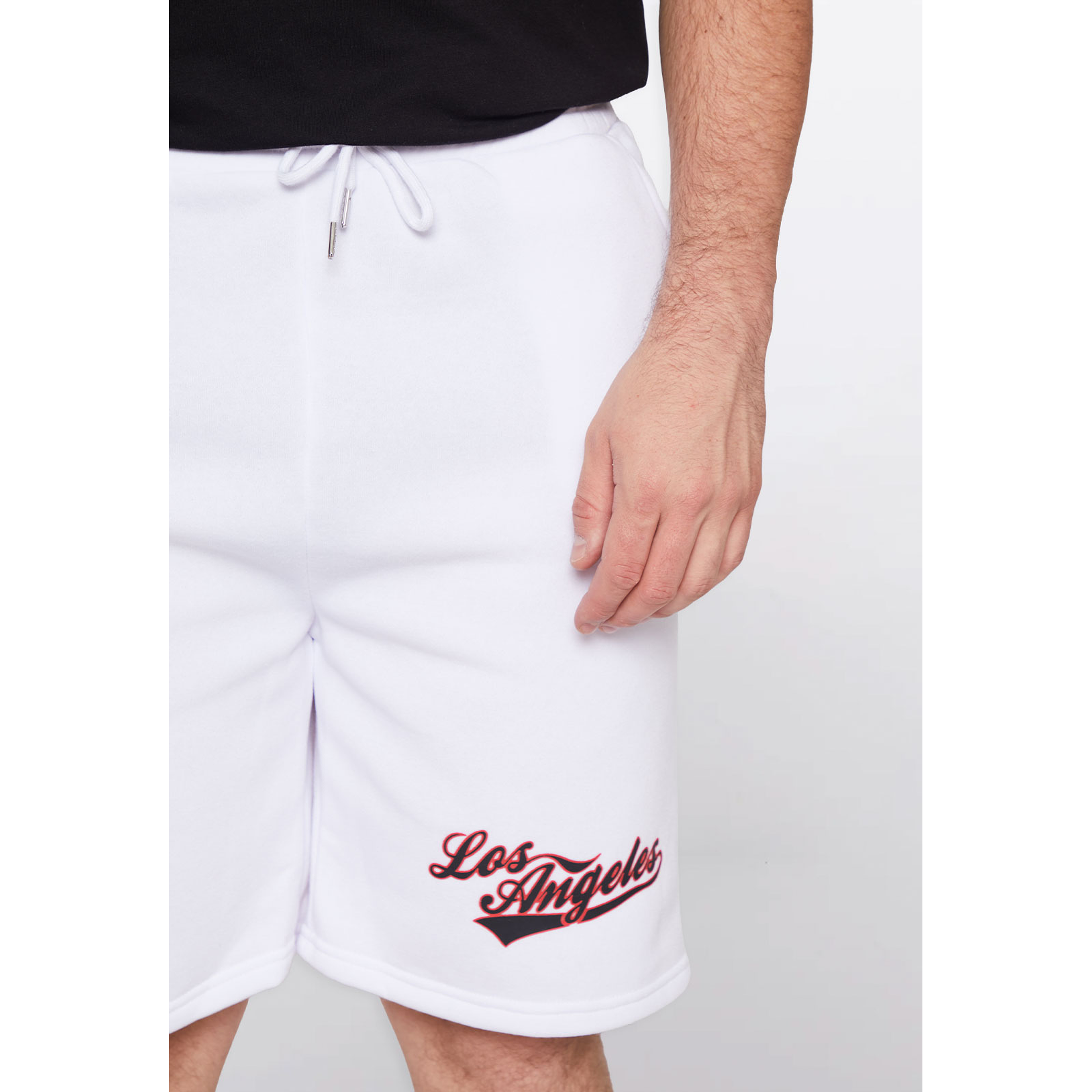 Bermuda College Hombre Slim Fit Blanco Familyshop 3