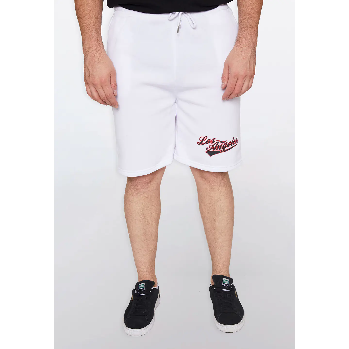 Bermuda College Hombre Slim Fit Blanco Familyshop 1