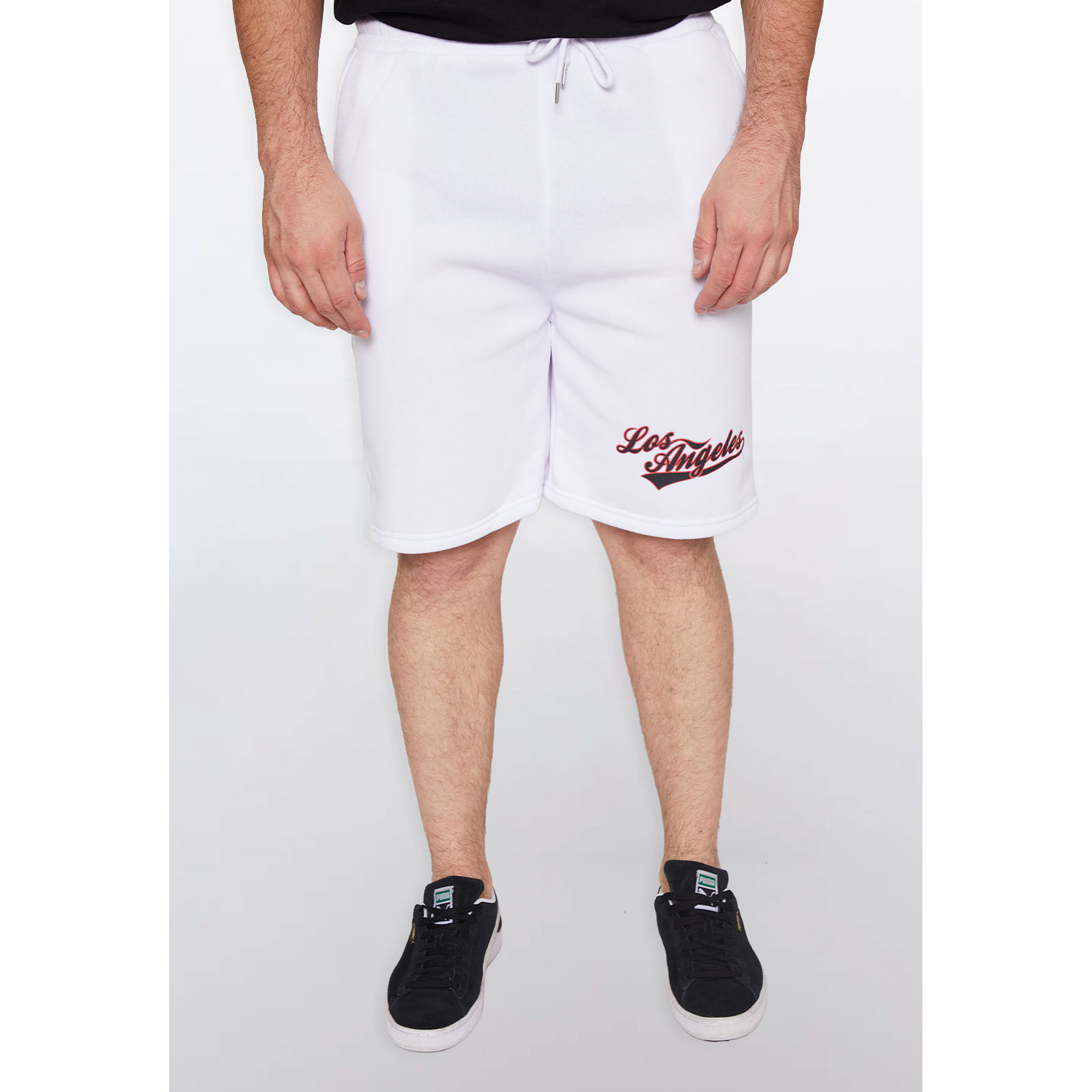 Bermuda College Hombre Slim Fit Blanco Familyshop 1