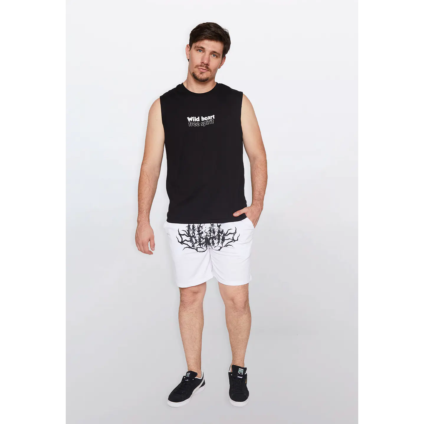 Bermuda Hombre Slim Fit Blanco Familyshop 2