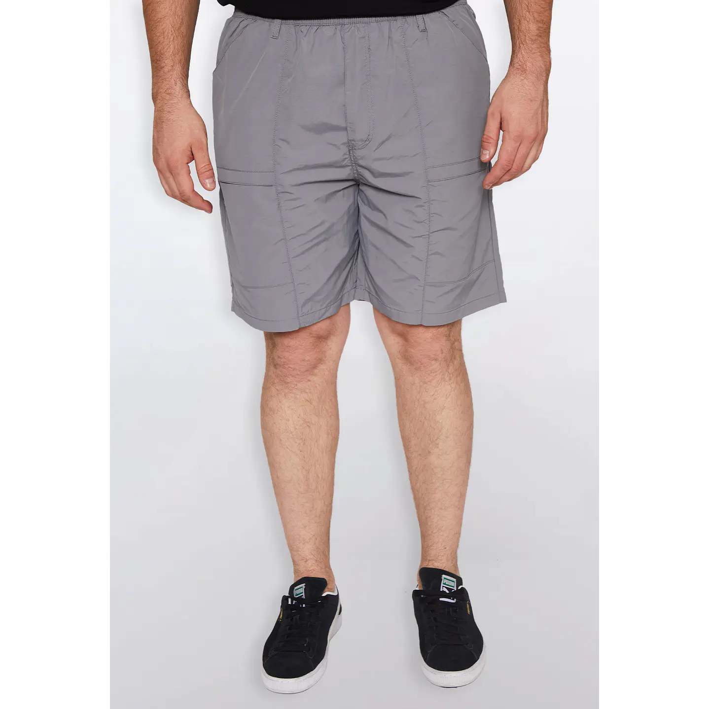 Bermuda Hombre Taslan Gris Familyshop 1