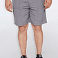 Bermuda Hombre Taslan Gris Familyshop - Miniatura 1