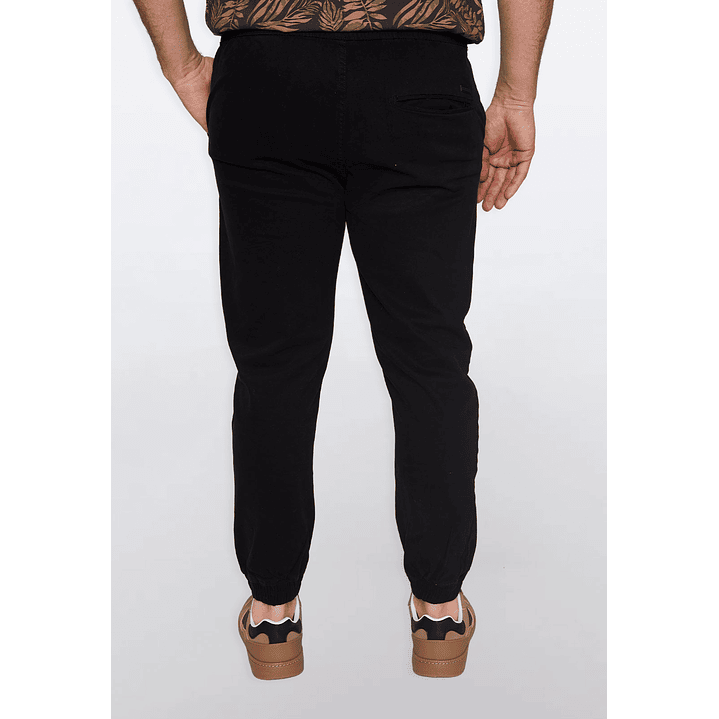 Pantalón Hombre Jogger Liso Negro Familyshop 3