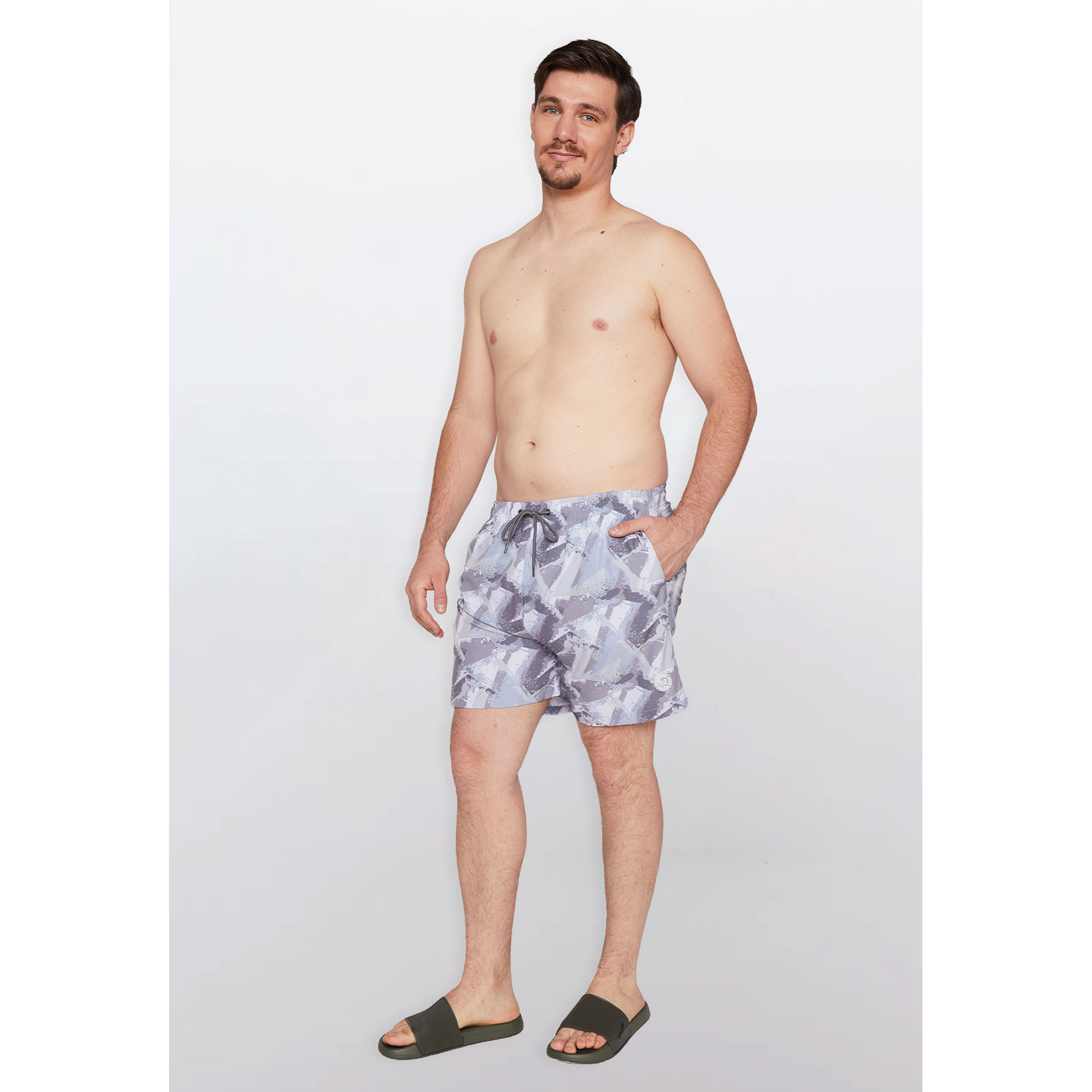 Traje De Baño Hombre Urban1 Gris Familyshop 4