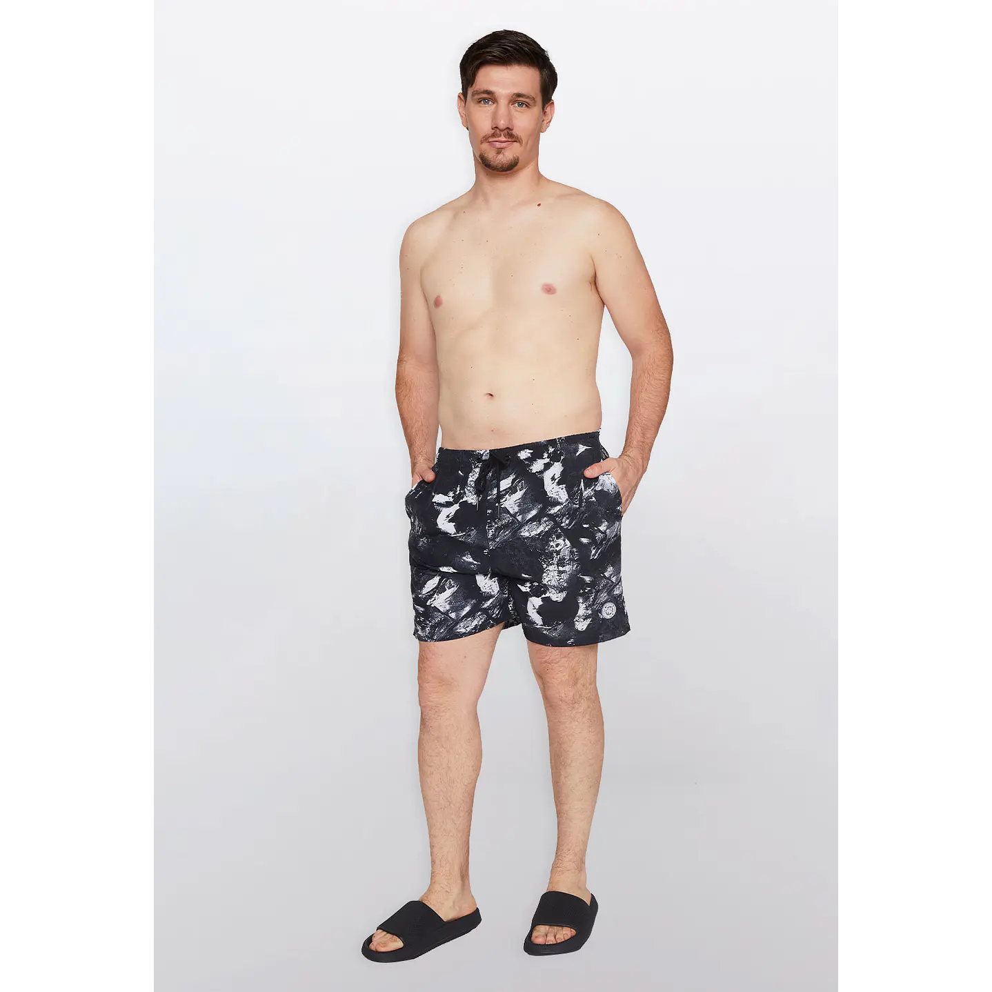 Traje De Baño Hombre Urban gaspeado Gris Familyshop 5