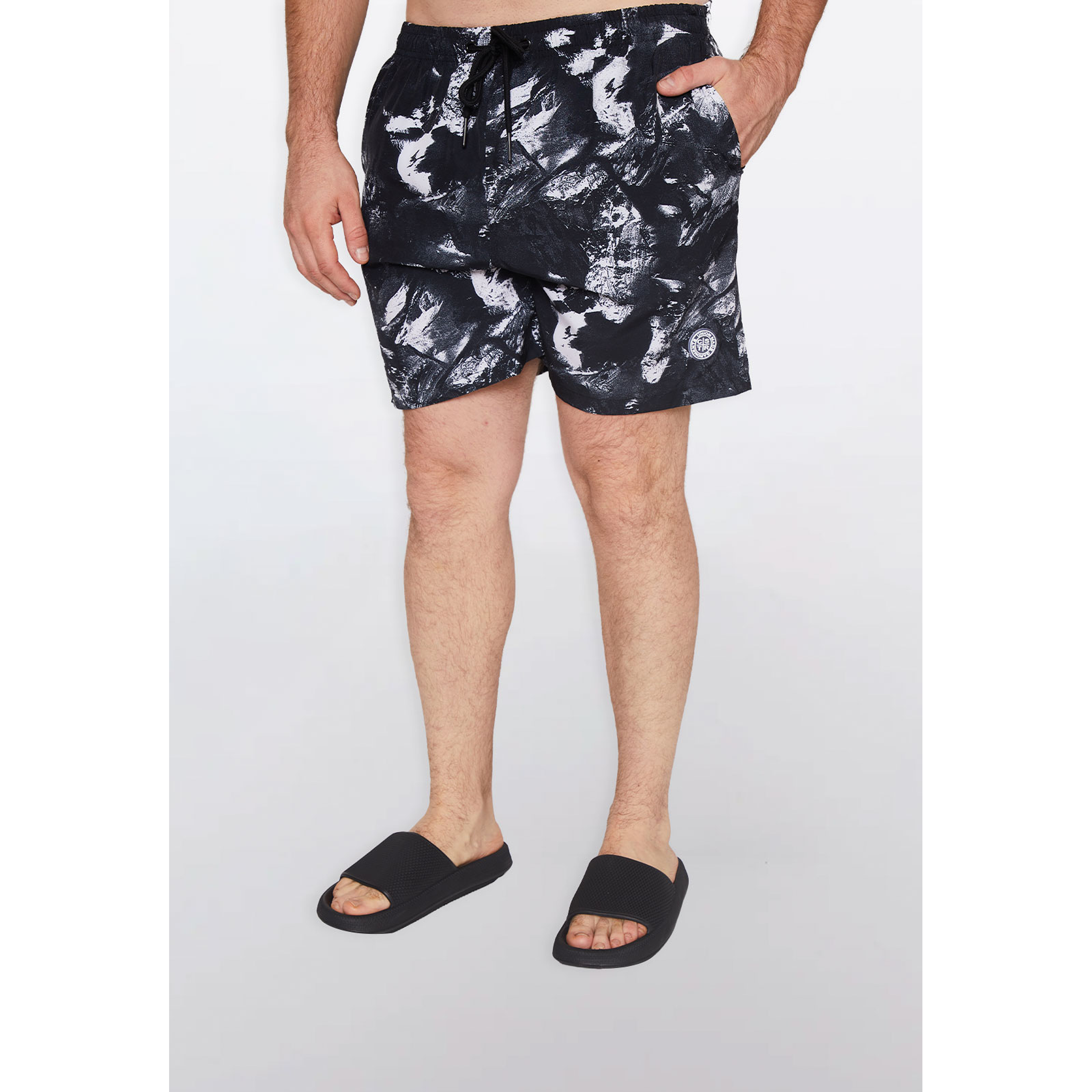 Traje De Baño Hombre Urban gaspeado Gris Familyshop 4