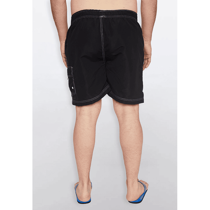 Traje De Baño Hombre Cargo Negro Familyshop 4