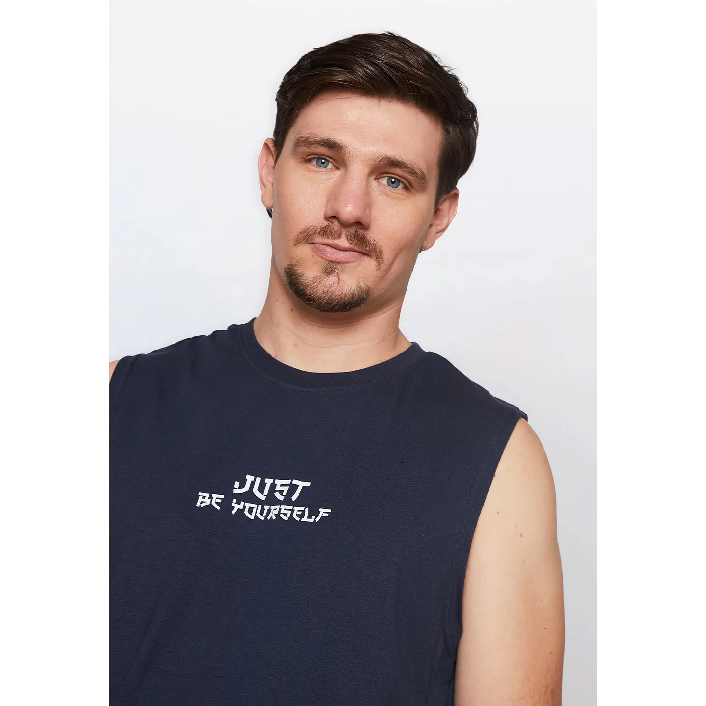 Polera Hombre Print Casual Azul Familyshop 4