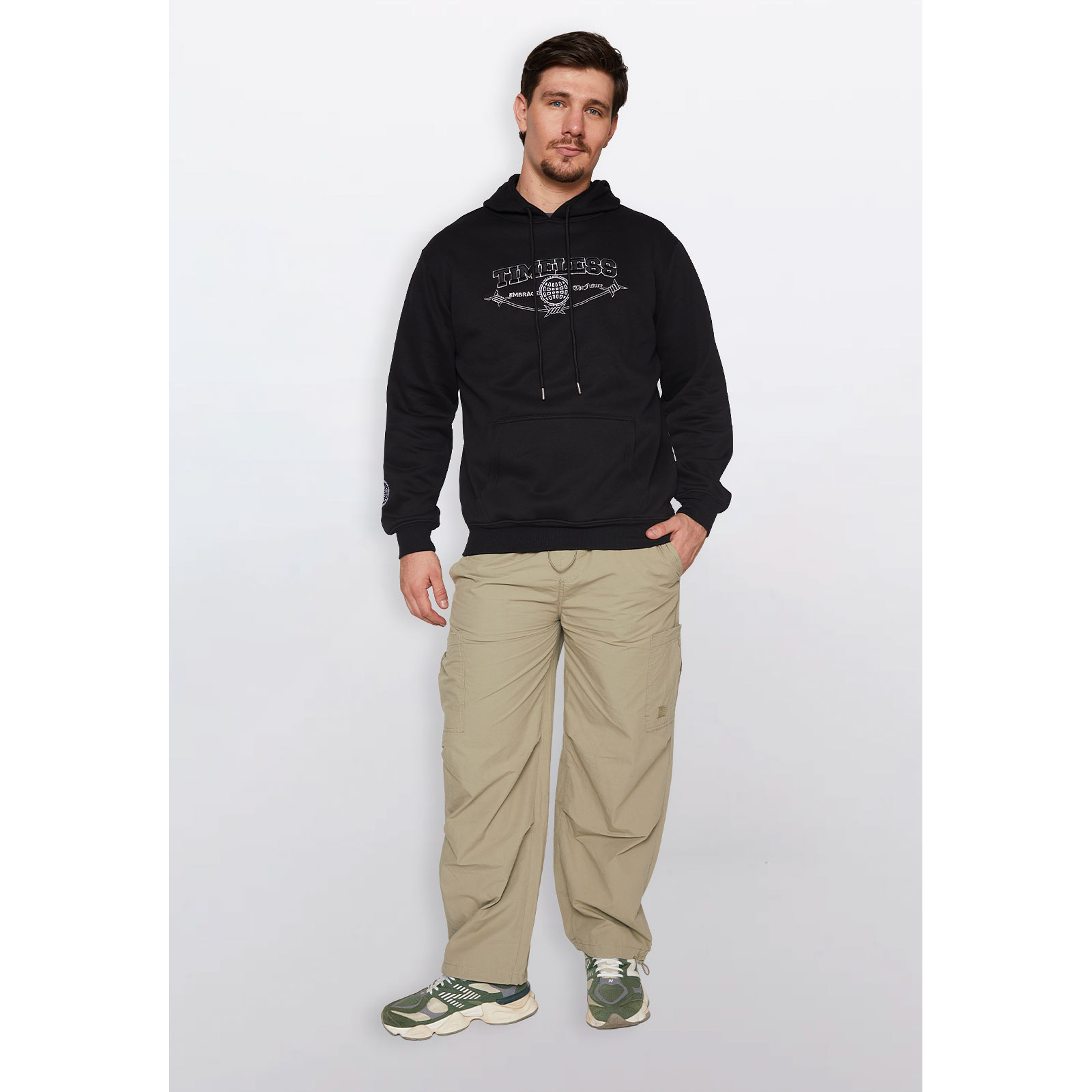 Pantalón Hombre Parachute Beige Familyshop 2