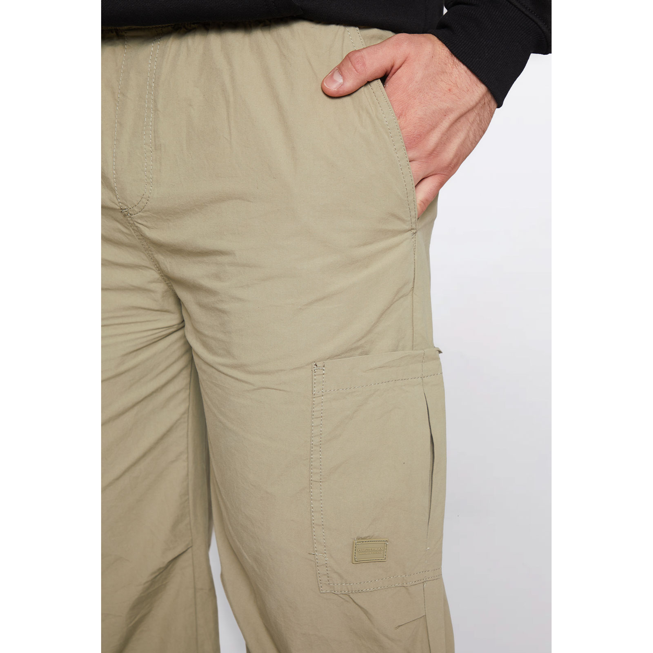 Pantalón Hombre Parachute Beige Familyshop 4
