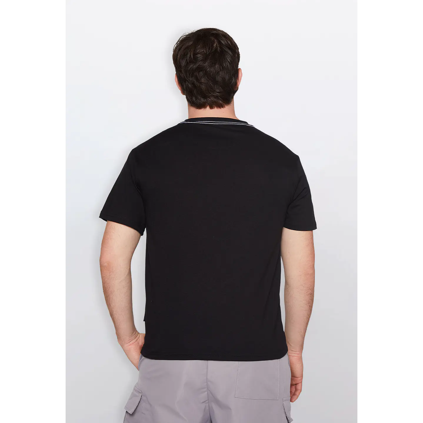 Polera Hombre Basic Eagle Negro Familyshop 3