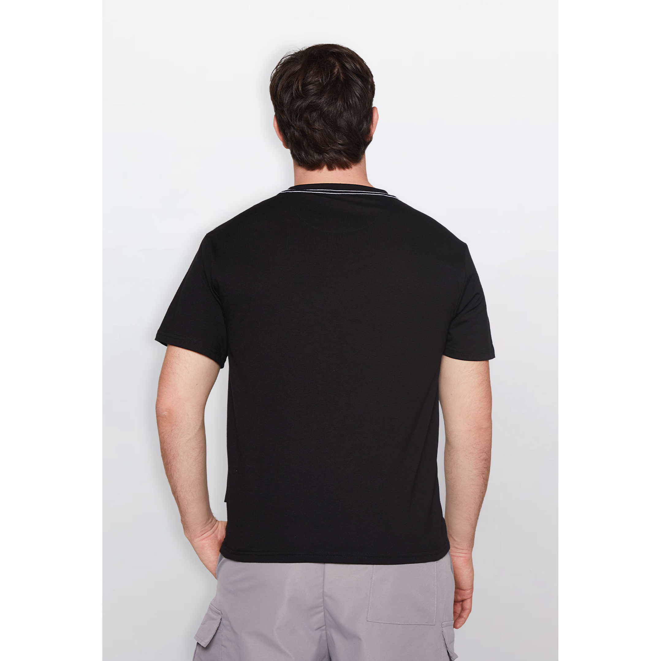 Polera Hombre Basic Eagle Negro Familyshop 3