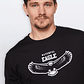 Polera Hombre Basic Eagle Negro Familyshop - Miniatura 4
