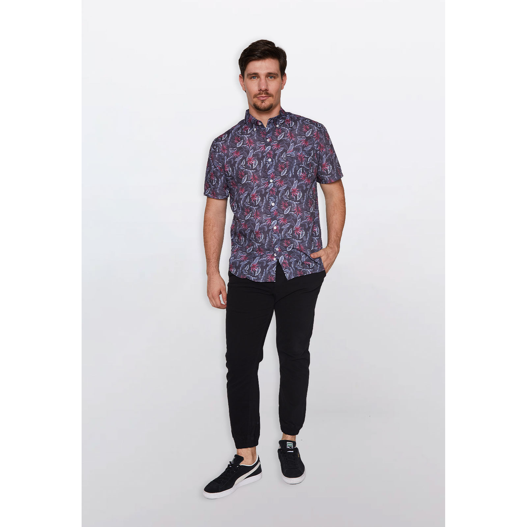 Camisa Hombre Pop Negro Familyshop 2