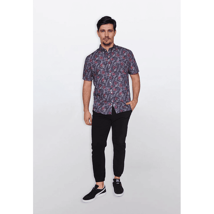 Camisa Hombre Pop Negro Familyshop 2