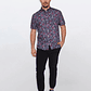 Camisa Hombre Pop Negro Familyshop - Miniatura 2
