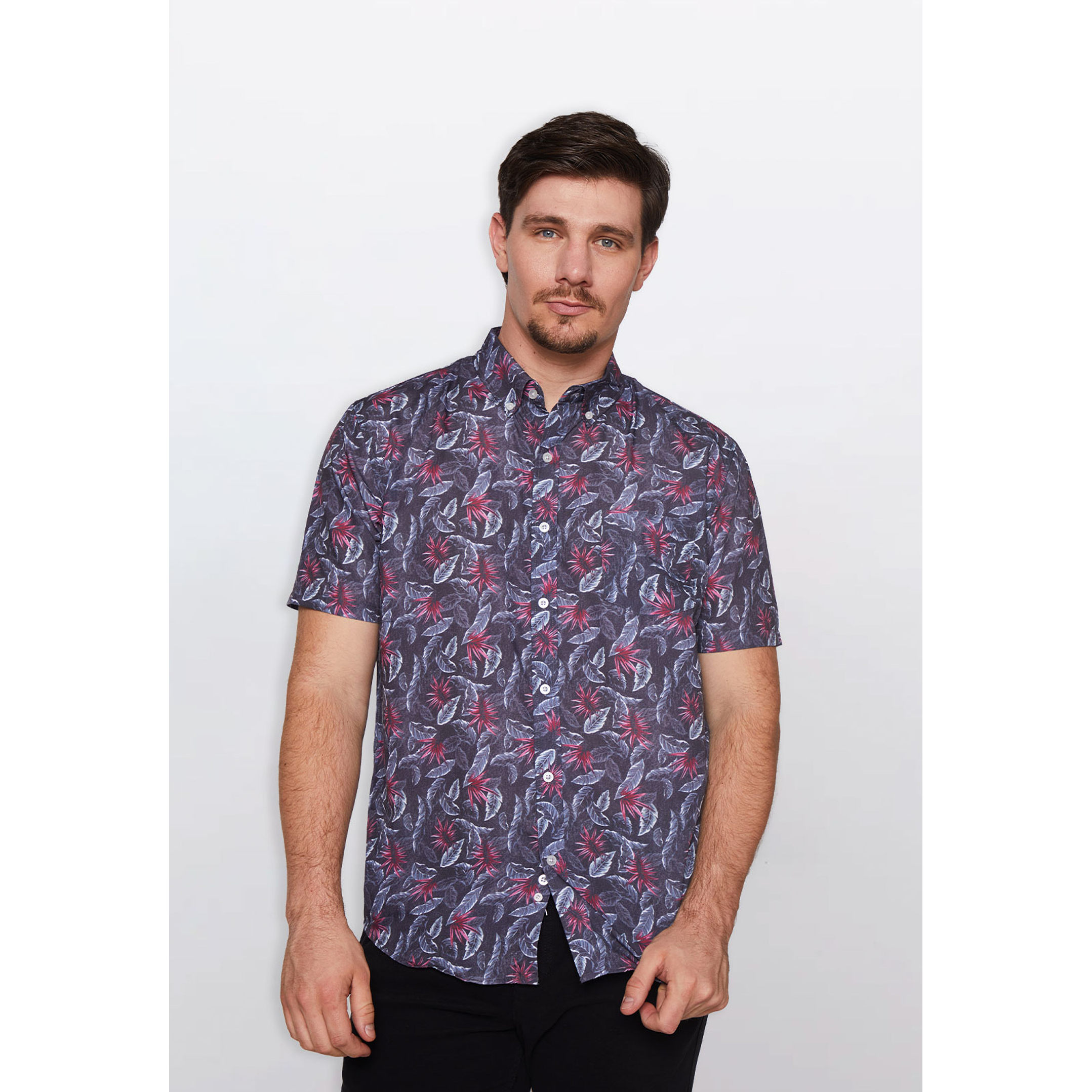 Camisa Hombre Pop Negro Familyshop 1