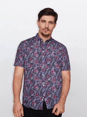 Camisa Hombre Pop Negro Familyshop