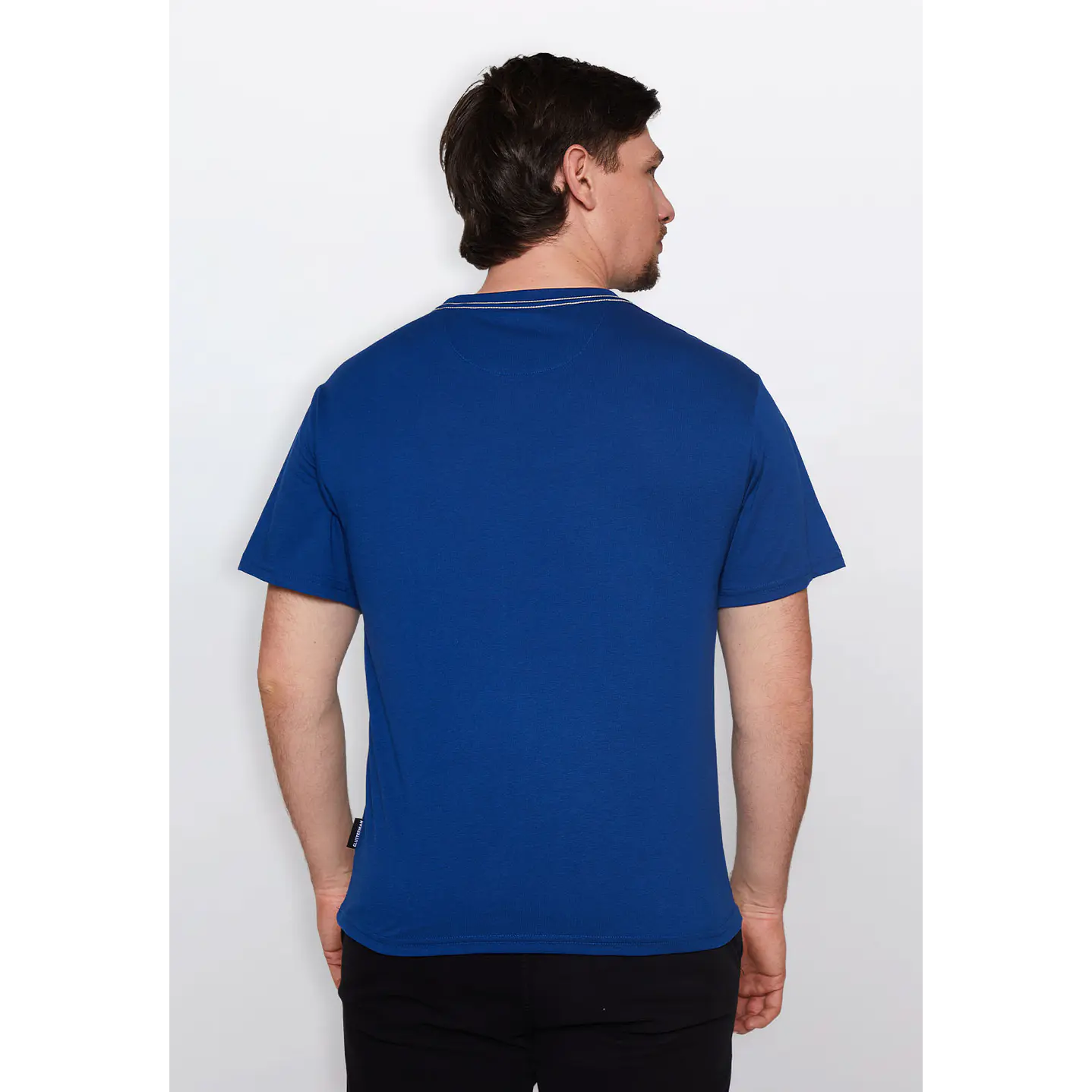 Polera Hombre Basic One Azul Familyshop 3