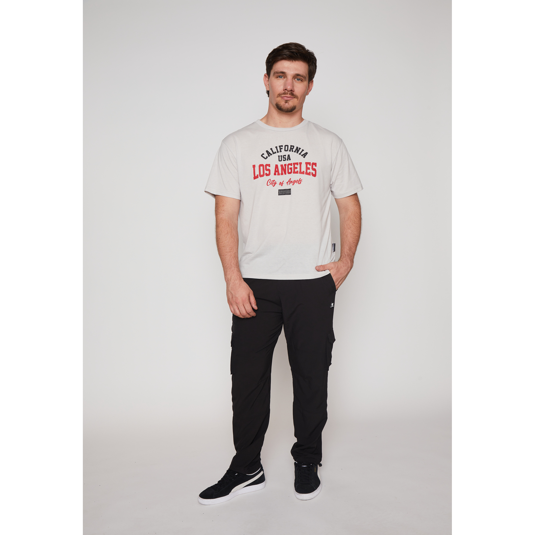 Pantalón Hombre Cargo Negro Familyshop 2